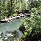 Liard hot springs, BC