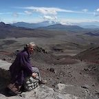 au refuge Cotopaxi 4800m Eq