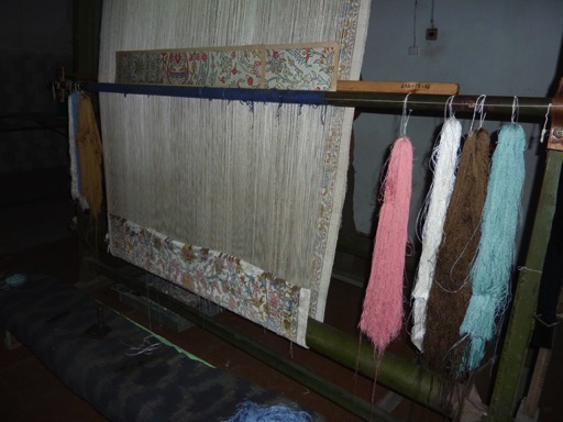 tapis en soie