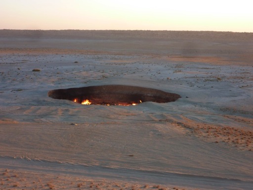 cratère gaz Davaza